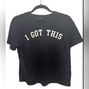 Comfortable “I Got This” Black Tee